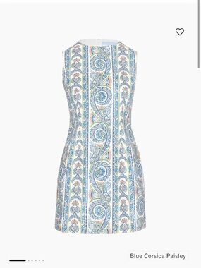 NWOT Hill House Viola Dress in Blue Corsica Paisley